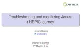 Troubleshooting and monitoring Janus: a HEPIC journey! · Allows to inspect handles and WebRTC “internals” from the Janus perspective Can tweak some settings too (e.g., enable/disable