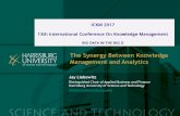 The Synergy Between Knowledge Management and Analytics/67531/metadc1040540/... · Innovativeness of a process that makes sense, predictions, evaluations, or decisions about a situation