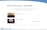The Scrum Guide - cedur.se Scrum Framework The Scrum framework consists of Scrum Teams and their associated