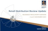 Retail Distribution Review Update - Masthead...The RDR process so far •FSB RDR implementation steering committee – with 6 workstreams •All stakeholder feedback reviewed, collated,