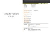 Computer Networks CSE461 - courses.cs.washington.eduFrom this experimental network … Computer Networks 5 ARPANET ~1970 (a) Dec. 1969. (b) July 1970. (c) March 1971. Computer Networks