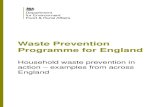Waste Prevention Programme for England - gov.uk · Household Waste Gloucestershire Zero Waste Challenge Week a high profile campaign focussed on the reduction of waste sent to landfill