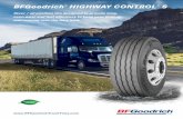 BFGoodrich HIGHWAY CONTROL S - MichelinBFGoodrich ® HIGHWAY CONTROL® S Steer / all position tire designed to provide long, even wear and fuel efficiency to keep your fleet up and