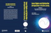 Linear Algebra and Optimization - Penn Engineeringjean/linalg-I-cover.pdflinear algebra to practicers in computer vision, machine learning, robotics, applied mathematics, and electrical