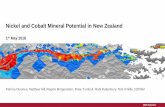Nickel and Cobalt Mineral Potential in New Zealand...Pounamu Ultramafics. Darren Complex. Otago Schist. DMOB. Pounamu Ultramafics. GNS Science. Missing data ... PowerPoint Presentation