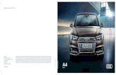 Audi Vorsprung durch Technik A4.pdf · A4 U50401MH2007FTC168439 Audi A4 Sedan Sedan Audi India Division of Volkswagen Group Sales India Private Limited Mumbai - India Valid from February,