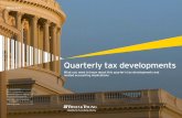 Quarterly tax developments - EY Japan€¦ · Belgium Republic of Congo Establishes withholding tax rates on dividends, interest and capital gains Exempts from income certain payments