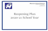 Reopening Plan 2020-21 School Year...1. Each student has access to learning. We will provide educational justice to those students with Äº¸¿º 1´²¿Å ³²ÃÃº ÃÄ ÅÀ ½