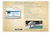 Pool Proof Spec Label 12-09a€¦ · • 32.3% as boric oxide (B2O3) • 10.0% B as elemental boron (B) CA Reg. No. 64405-50001 PRECAUTIONARY STATEMENTS Hazards to Humans and Domestic