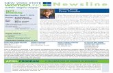 Newsline - NYS Women Inc Newsl… · Approval of February 2015 Minutes in Newsline, with the correction of Toni’s name from Toni Battaglia to Toni Young and regarding the State