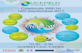 Celebrate With Us 16th September 2017...Celebrate With Us 16th September 2017 10.30 - 3.30 Uckfield Civic Centre Media Partner Lucky Programme & Great Giveaways Choir Performances