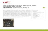 EFR32MG13 2400/434 MHz Dual Band 10 dBm Radio Board ... · The BRD4175A Radio Board supports dual-band operation with its integrated sub-GHz ISM band and 2.4 GHz band transceivers.