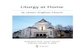 Liturgy at Home · Christ-centred sacramental life rooted in the Anglo-Catholic tradition. MISSION OBJECTIVES • To be a beacon for all as a neighbourhood and destination church