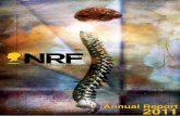 Annual Report - NRF Annual Report 2011 web.pdf · This year, with the support of all our current members, the NRF has met and passed an important milestone. It was a record year for
