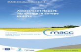 Assessment Report: Air quality in Europe in 2012€¦ · Grant agreement n°283576 MACC-II Deliverable D113.4 Assessment Report: Air quality in Europe in 2012 Date: 07/2014 Authors: