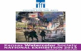 Kansas Watercolor Society - Watercolor Society National Exhibition 2013. This year we recognize and