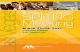 BusinessLawSection SPRING Meeting · 2 SpringMeeting2012•March22 –24,2012•LasVegas,NV SPRINGMeeting March 2 2–24, 2012 Caesars Palace • Las Vegas, NV ...