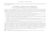 Volcker Agencies Finalize Covered Fund Amendments · The Agencies adopted the original final implementing regulation in December 2013 (the “2013 rule”). In the 2013 rule, the