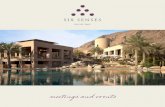 meetings and events - Six Senses · The Musandam Peninsula is an exclave region of the Sultanate of Oman, separated from the rest of the country by the United Arab Emirates. Its mountains
