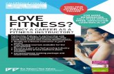 START YOUR JOURNEY AT CALDERDALE COLLEGE LOVE CALL … · FITNESS INSTRUCTOR PATHWAY LEVEL 2 CERTIFICATE IN FITNESS INSTRUCTING (QCF) This qualification provides the knowledge and