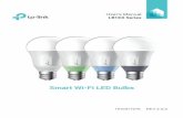 Smart Wi-Fi LED Bulbsobjects.icecat.biz/objects/mmo_32834335_1488200377... · Smart Wi-Fi LED Bulb Installation 1 Download TP-Link Kasa from the App Store or Google Play. OR scan