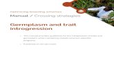Germplasm and trait introgression - Excellenceinbreeding...Giovanny E. Covarrubias-Pazaran // g.covarrubias@cgiar.org Breeding Optimization Lead, CGIAR Excellence in Breeding Platform