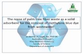 The reuse of palm tree fiber waste as a solid adsorbent ...mail.sawea.org/pdf/2017/19th_techincal_sessions/basma_alhogbi.pdf · Dr-Basma AL-hogbi, Bsc, PhD UK Assistance Professor