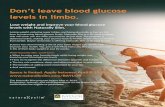 Don’t leave blood glucose levels in limbo. · • Ways to enjoy your favorite foods while losing weight and lowering your blood glucose levels • How to recognize the difference