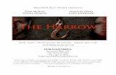 The Harrowtheharrowmovie.com/docs/presskit.pdf · SYNOPSIS: Miller, a southern drifter, lives in seclusion in an abandoned 100-year-old slaughterhouse - his only company is visions