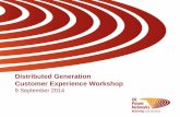 Distributed Generation Customer Experience Workshop€¦ · Gt Yarmouth Grid 21 7 14 0% 21% 79% 0% Ilketshall Grid 22 15 7 0% 29% 43% 29% Lowestoft Grid 11 4 7 0% 14% 86% 0% Norwich