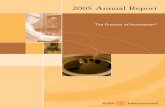 2005 Annual Report - jaarverslagASM International N.V. (“ASMI”) is a leading supplier of semiconductor equipment, materials and process solutions addressing both the wafer processing,