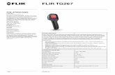 FLIR TG267 - Cloudinaryg_center/assets/… · 11/12/2019  · Battery charge life 30 days minimum Charging system Battery is charged inside the camera Charging time 4 hours to 90%,