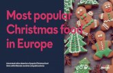 Most popular Christmas food in Europe - Bisnode€¦ · sweets related, with “vanillekipferl” being most popular Norway’s top keyword is “ribbe” – a roasted pork dish
