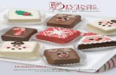 A Taste of Heaven - Divine Delights · GinGerBreAD CottAGe Hansel and Gretel would have loved these! Made in limited quantities and crafted with colorful candies and cookies. No two