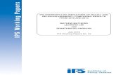 IPS WORKING PAPER NO. 35 · Indicators of Racial and Religious Harmony by Mathews, M., Lim, L. and Selvarajan, S. 5 Overall, the findings in this report bode well for racial and religious