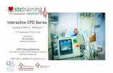 Interactive CPD Series...Interactive CPD Series Episode 8: FREC 4 –Workbook 1 21st September 2020 at 19:00 Presented by: Mr Innes Eaton Paramedic Practitioner STC Training Solutions