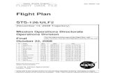 Flight Plan - NASA...JSC-48000-126 Flight Plan STS-126/ULF2(November 14, 2008 Trajectory) Mission Operations Directorate Operations Division Final October 22, 2008 FD Event MET GMT