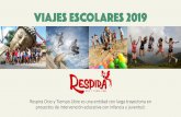 VIAJES ESCOLARES 2019 - RespiraOciorespiraocio.com/wp-content/uploads/pdf/2019/... · 2019. 1. 15. · VALENCIA Valencia es una ciudad que se ha convertido en referente turístico
