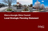 New Warrumbungle Shire Council... · 2020. 6. 19. · 3 Foreword . Mayoral Message . The Warrumbungle Shire has released their Local Strategic Planning Statement (LSPS). This plan