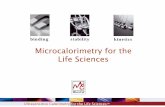 Microcalorimetry for the Life Sciences · Microsoft PowerPoint - Damian.ppt Author: Frog Created Date: 9/23/2006 5:59:50 PM ...