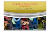 Using Data to Improve Student Achievement.ppt€¦ · Using Data to Improve Student Achievement A Practical Model That WorksA Practical Model That Works Tim Elliott & Claudia Hale.