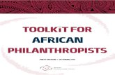 ABOUT APF - African Philanthropy Forum · connection and caring. Philanthropy is often confused with charity since both acts entail giving. However, the main distinguishing factor