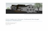 216 Cathcart Street, Cultural Heritage Impact Statement · Jurado, May 2012 Site Survey Plan A review of additional historical sources included: City of Ottawa. Heritage Survey and