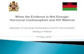Adaptation of Hormonal Contraceptive and HIV Communication Strategy in Malawi th May, 2016healthcommcapacity.org/wp-content/uploads/2016/05/Triza... · 2016. 10. 5. · Strategy in