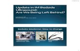 Update in IM Bedside Ultrasound: Are We Being Left Behind? · •Pocket-sized devices are well suited to hospitalist workflow •The potential applications are numerous and broad