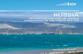 ACCESSING INTERNATIONAL MARKETS RUSSIA · ACCESSING INTERNATIONAL MARKETS. Russia – Opportunities for UK-Based Companies in the Ports Sector Contents 1. Executive Summary 2 ...