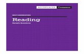 NEXT-GENERATION Reading...The Next-Generation Reading test is a broad-spectrum computer adaptive assessment of test-takers’ developed ability to derive meaning from a range of prose