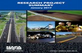 RESEARCH PROJECT SUMMARY - National Asphalt Pavement ... · warm-mix asphalt — this industry has a long track record of supporting product research and improvements. The industry’s