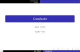Complexité · Introduction Maths 1 Introduction 2 Maths Récurrences d'ordre 1 Diviser pour régner 2/30 Ivan Noery Complexité
