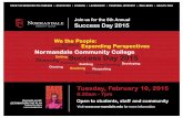 Normandale Community College Success Day Schedule.pdf · A. DuBois, S. Freese, J. Isaac, K. Pearson, K. Dederichs C 2020 Personal Interest Balancing the Scales of Your Life H. Glaubitz